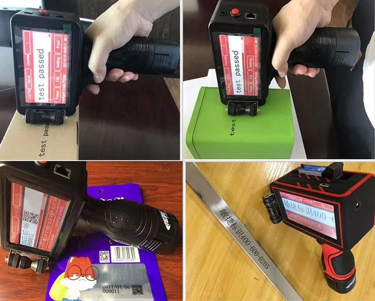 Nueva impresora de código por lotes de inyección de tinta portátil de fácil Control, hecha en China, precio barato