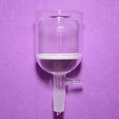 350ml Filter Funnel, Buchner 24/40 Joint,buchner Funnel,lab Glassware