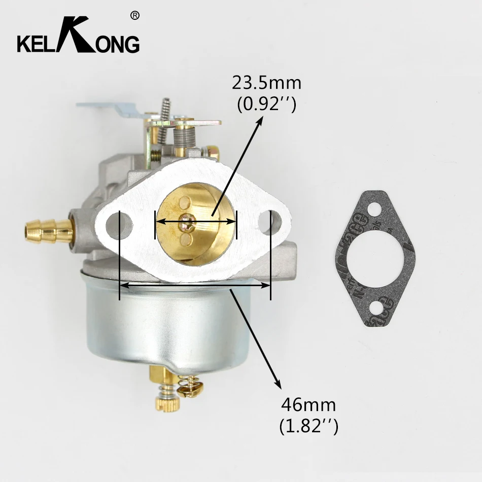 KELKONG Brand New Carburetor For Tecumseh 632370A 632370 632110 Carb Lawnmower Blowers HM100 HMSK100 HMSK90 Chainsaw