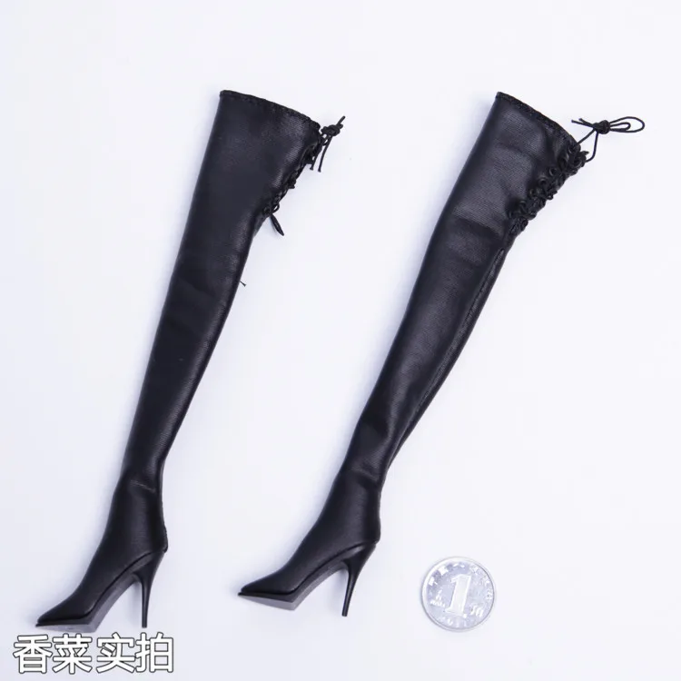 1/6 scale figure accessories female shoes High-heeled boots for 12