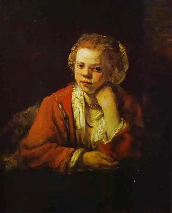 

100% handmade Oil Painting Reproduction on linen canvasyoung-girl-at-the-window by Rembrandt Van Rijn,Rembrandt Oil Painting