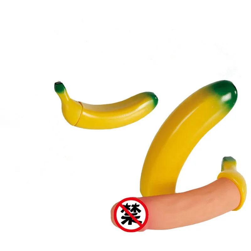 Pênis de banana de 18cm, brinquedos engraçados, brinquedos engraçados, piadas, novidade, temperamento e interesses, banana, diversão, presentes espantados