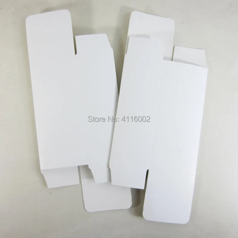 300pcs Size:7.5*6*17cm White Paper Sunglass Packaging Boxes Essential Oil Bottle Boxes Paper Cardboard Boxes