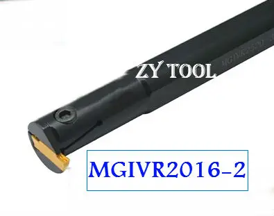 MGIVR2016-2 Internal Grooving Turning Lathe Boring Bar Tool Holder For Lathe Machine CNC Cutting Turning Tool Set Holder