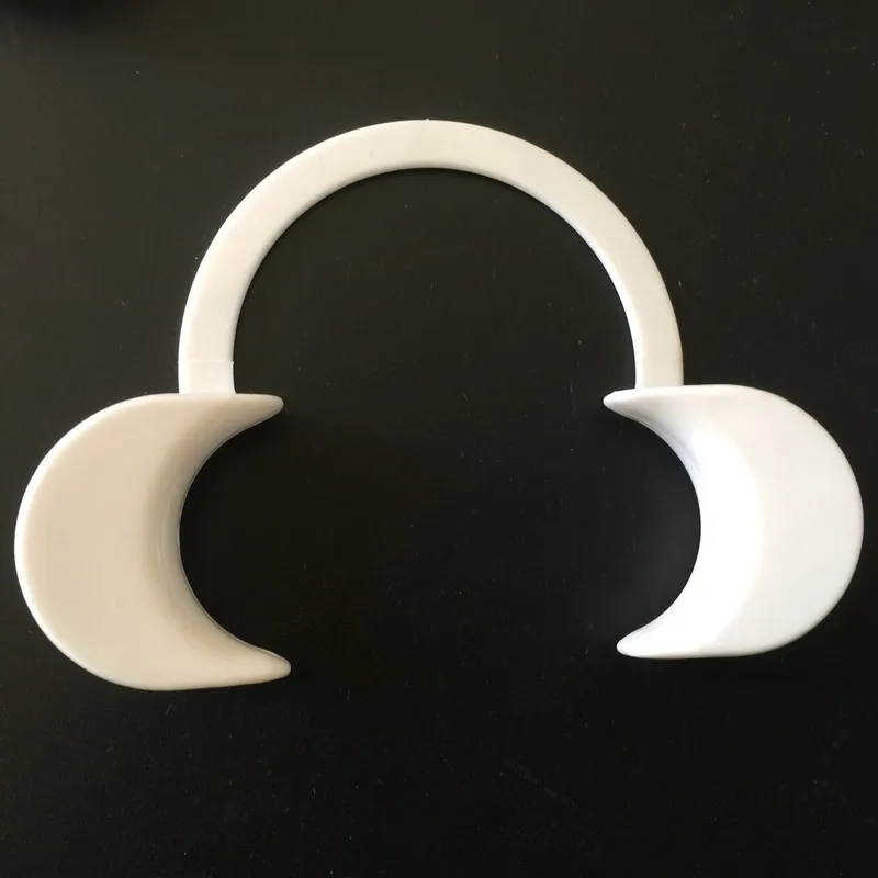 Dental Überprüfen Retractor Weiß C-art Öffnung Gerät Zähne Bleaching Kieferorthopädische Kunststoff Mund Lip Opener kann high-temperatur – Detail 2