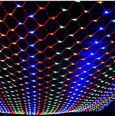 

Decoration 6M*4M/3M *2M Net Lights Fairy Strings Mesh Christmas Party With 8 Function Controller