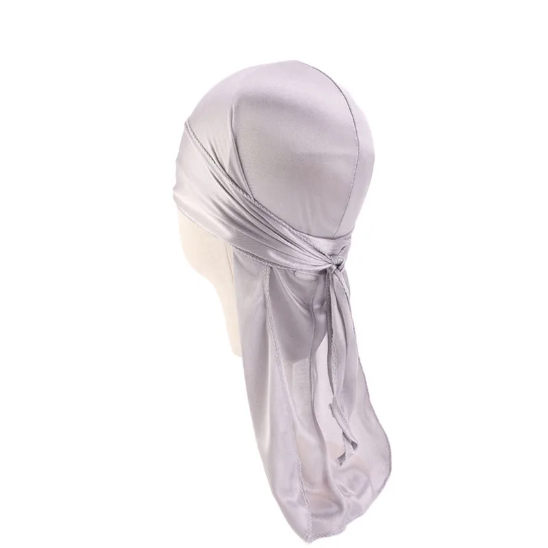 Kinder Seidige Durags Bandanas Turban Hut Außenstich Du-Rag Kind Jungen Seidige DuRag Wellen Kappe Stirnband Kopfbedeckung Haarschmuck