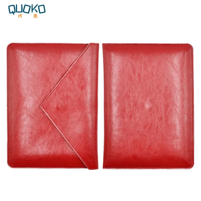 Laptop bag case Microfiber Leather Sleeve for Lenovo Thinkpad T460 T470 T480 14inch Dual Pocket Envelope style