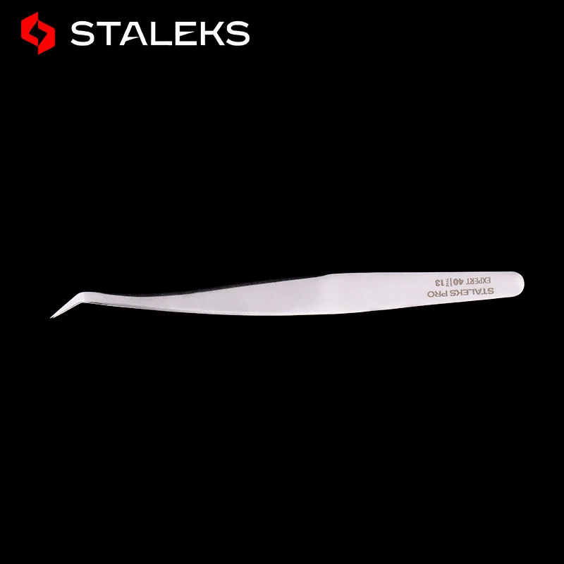 Professional High-Precision Light Tweezers Feather Eyelash Grafting Planting Tool for Effortless Flowering Effort TE-40/13