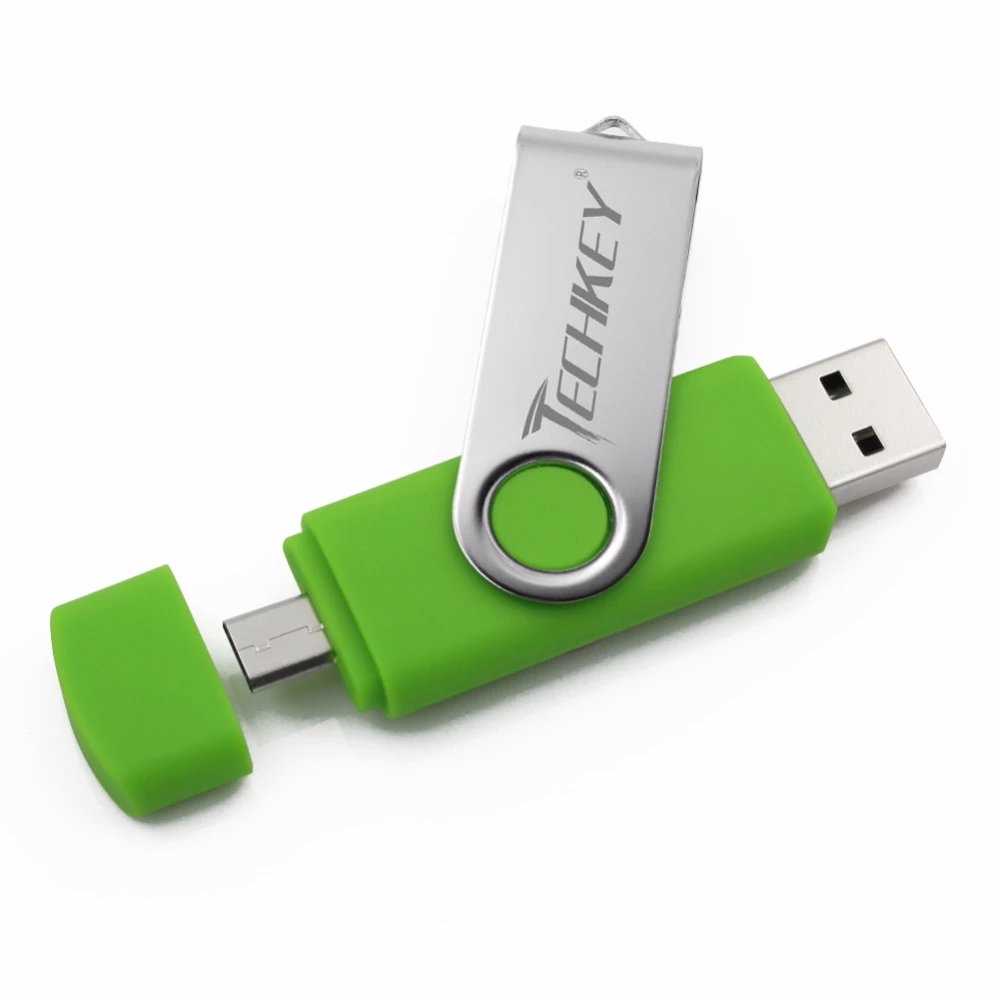 OTG Usb Flash Drive Techkey 8gb 16gb 32gb Pen drive 64gb 128gb флешка mobile phone flash memory stick Multifunctional pendrive