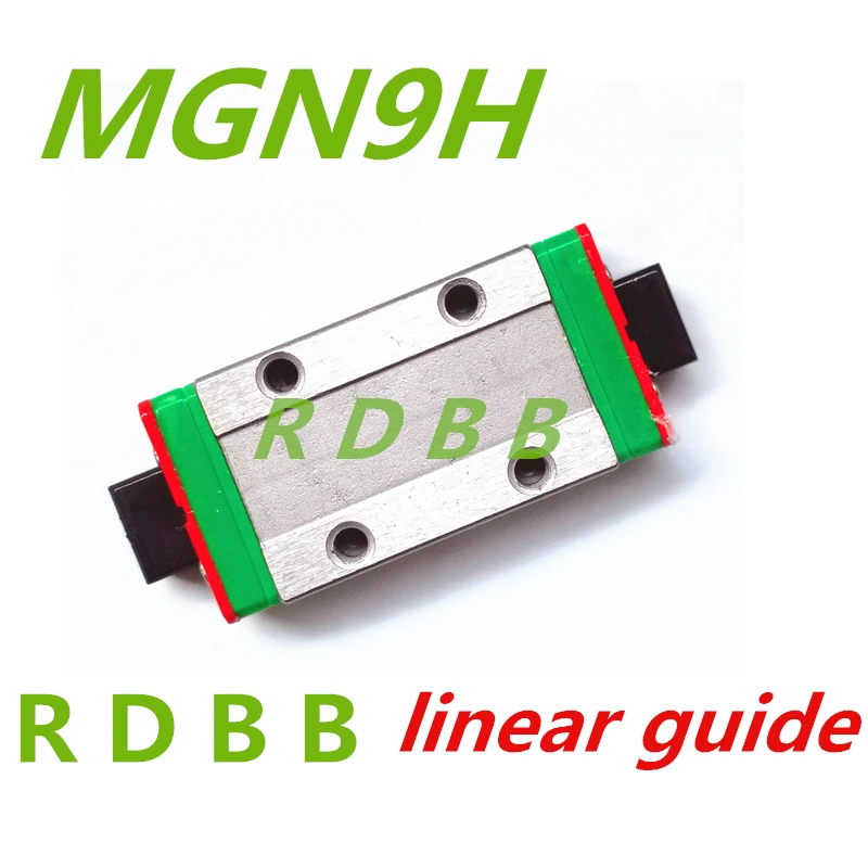 NEUE 9mm Linear Guide MGN9 100 150 200 250 300 350 400 450 500 550 600 700 mm linear schiene + MGN9H oder MGN9C block 3d drucker CNC