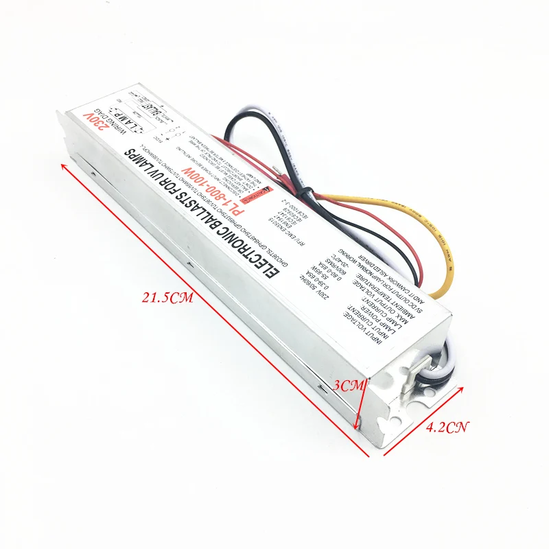 21-40W 55-95W Dedicated Electronic Ballast DC5V Output LED Driver For UV Sterilization Lamp Germicidal Light Rectifier 220V 230V