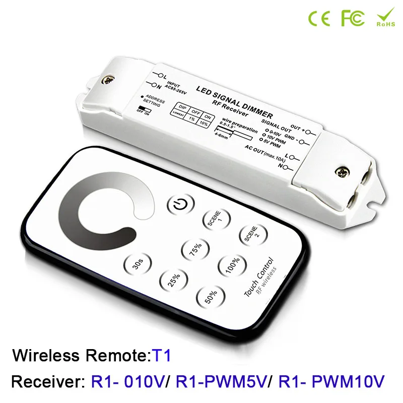 Imagem -01 - Controlador de Temperatura de Cor Constante Pwm bc 350ma 700ma Led Mais Controle Remoto rf sem Fio para Luz Led controlador de temperatura de cor constante pwm bc 350ma 700ma led mais controle remoto rf sem fio para luz led 01