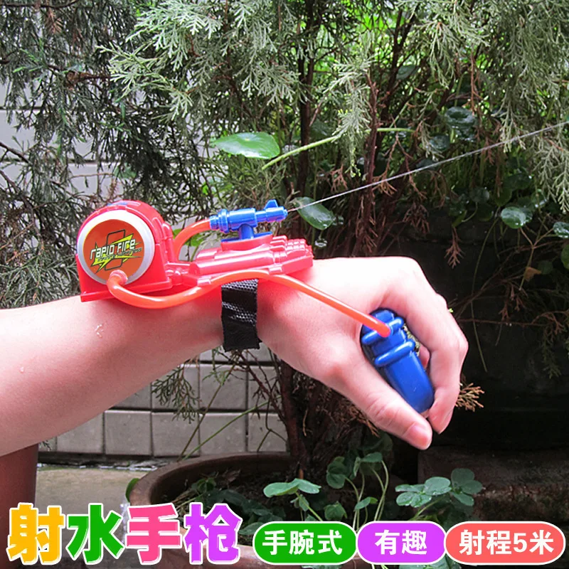 1 hộp ABS Cổ Tay Spider man Súng Nước Vẩy Nước Pistol Shooter cho Bơi tắm Hồ Bơi và Bãi Biển outdoor fun thể thao đồ chơi