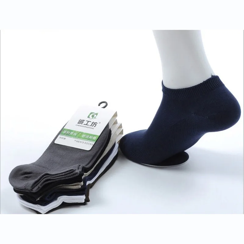 

new Summer Spring Fashion Solid young Boy Ship Boat Stealth Sock bamboo 6pair/lot students Teenagers