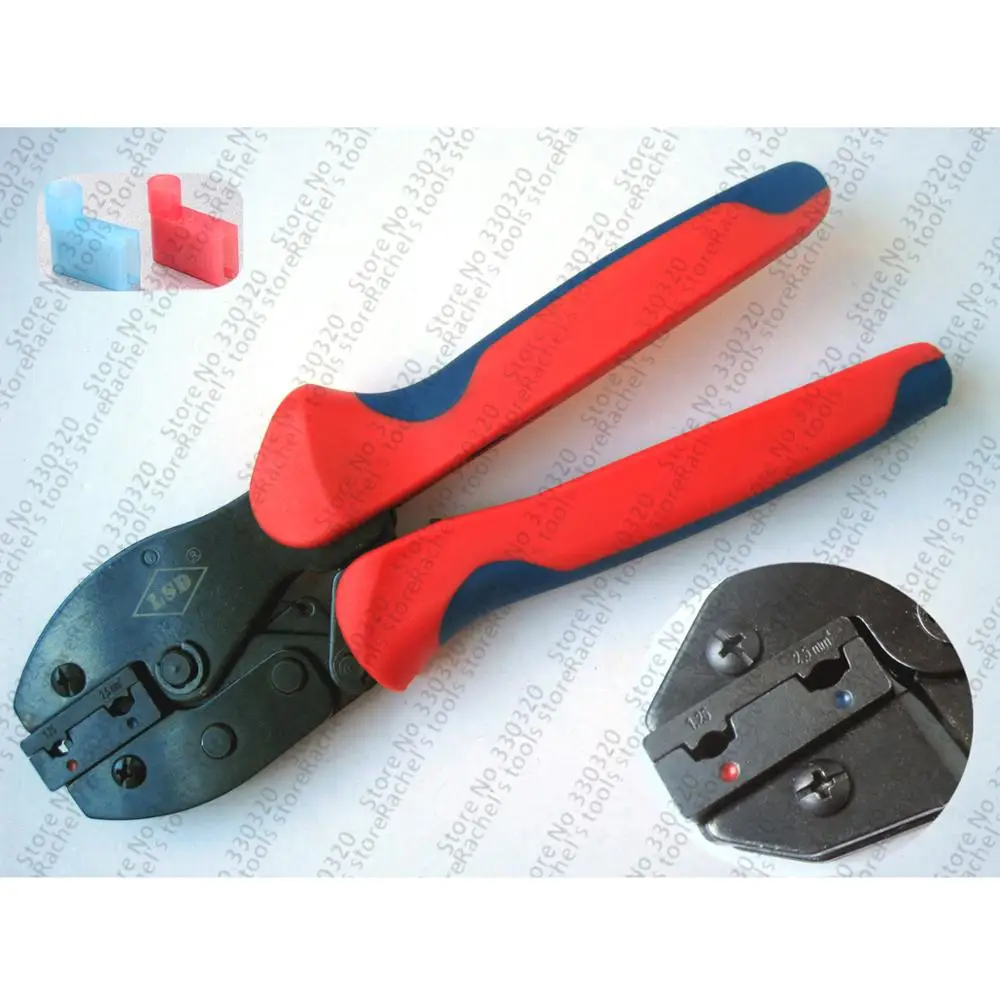 Hand crimping tools for flag female insulated connector LY-07FL