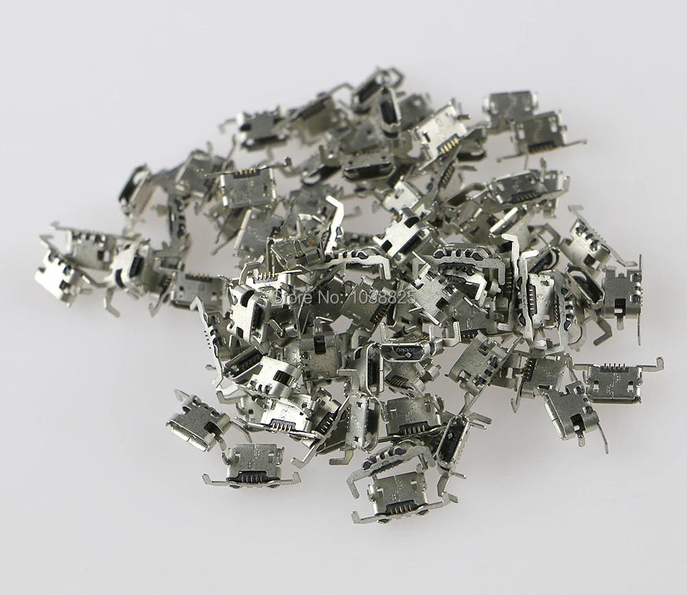 Soket konektor pengisi daya USB mikro, 2 buah/lot untuk Xbox One xboxone pengontrol Gamepad