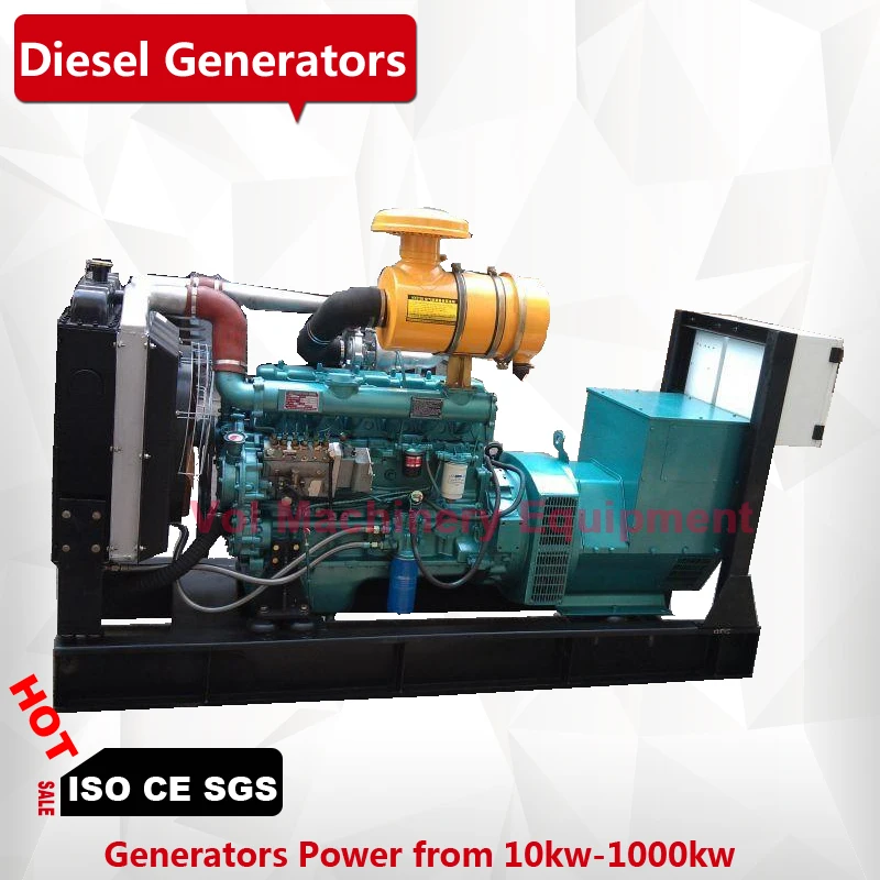 chinese cheap price 100kw engine generator max 110kw for farm use home generator three phase