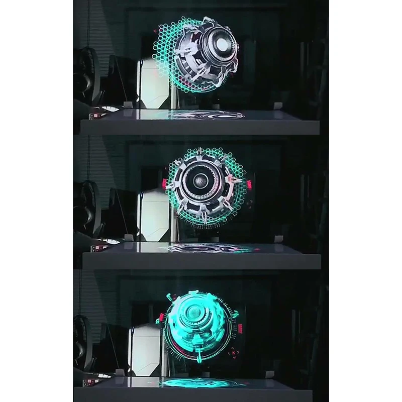3d Hologram projector fan Advertising Display hologram Fan Holographic Imaging lamp 3d Display Advertising logo Light Decoration