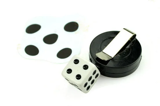 Flattened Dice set Magic Tricks Close Up Magie Gimmick Props Accessories Comedy For Kids