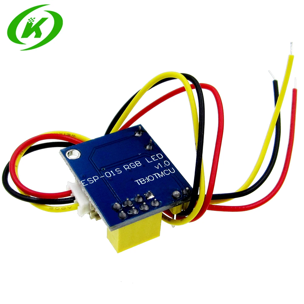 ESP8266 ESP-01 ESP-01S RGB LED Controller Module IDE WS2812 Light Ring Smart Electronic DIY