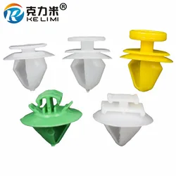 For Peugeot 307 206 308 Door Plate Fastener Clip for Citroen Car Threshold Door Trim Panel Retainer Clips