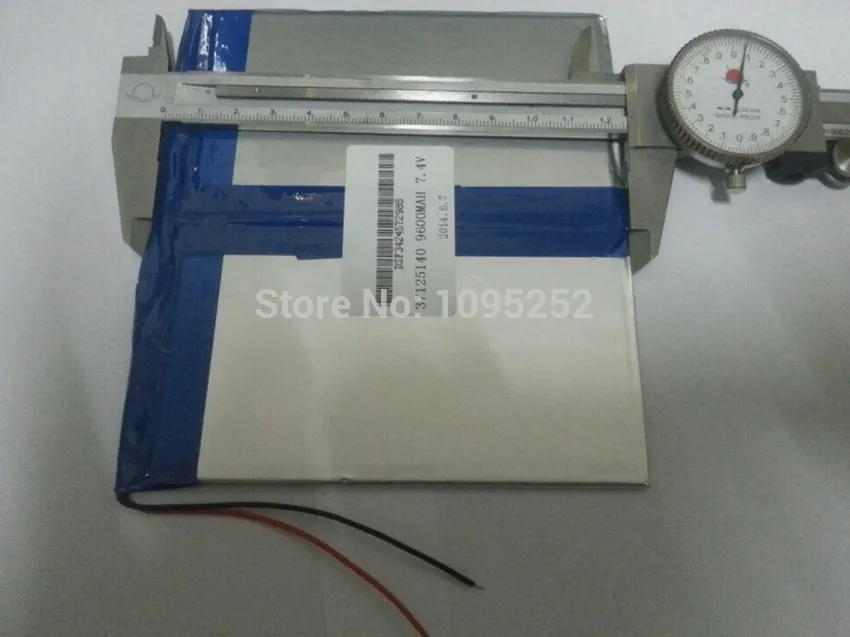 7.4V 9600mAh Original Li-ion Battery for U30GT,U30GT2,U30GT 1,U30GT 2 Quad Core Tablet PC 3.7*140*125mm