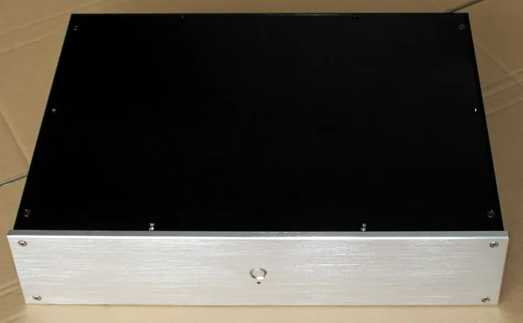KYYSLB WA51 อลูมิเนียมเครื่องขยายเสียงแชสซี Pre-amplifier DAC ถอดรหัสที่อยู่อาศัยอลูมิเนียมเครื่องขยายเสียงกรณี