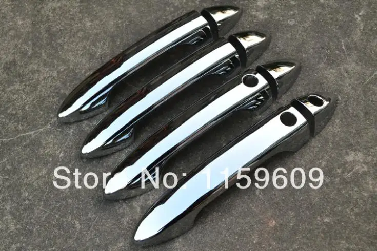 

For Honda Accord 2013 2014 2015 2016 ABS Chrome door handle cover trim with smart hole Car Accessories Stickers W4