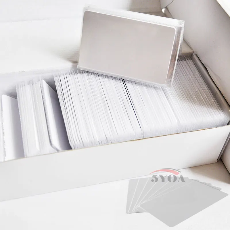 5YOA 1000pcs/Lot IC Card 13.56MHz ISO14443A S50 Universal Label RFID Tag  Access Control Card