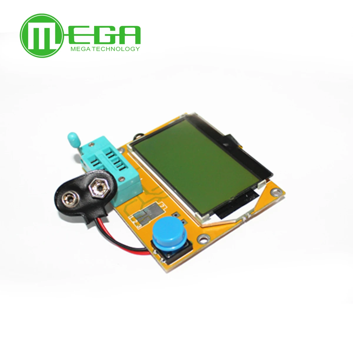 1pcs LCR-T4 Mega328 Transistor Tester Diode Triode Capacitance ESR Meter MOS/PNP/NPN L/C/R Well Working