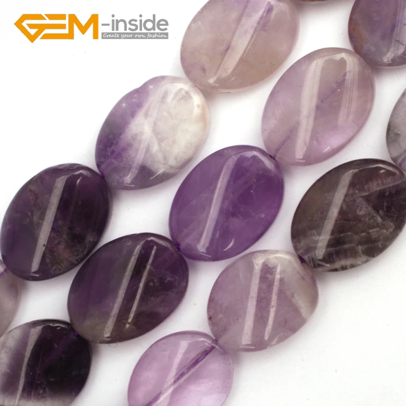 13x18mm Oval Shape Quartzs Amethysts Jad e Tiger Eye Jewelry Making Loose Beads Strand 15\