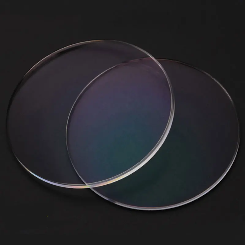 1.67 Anti-Blue Ray Single Vision Aspheric Optical Prescription Lenses UV400 Anti-Radiation and Anti-Reflective Coating Lens