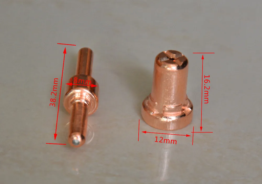80 قطعة LG-40 PT-31 الموسعة طويلة البلازما قطع الاستهلاكية وقف 40 CT-312 0.9 مللي متر فوهة