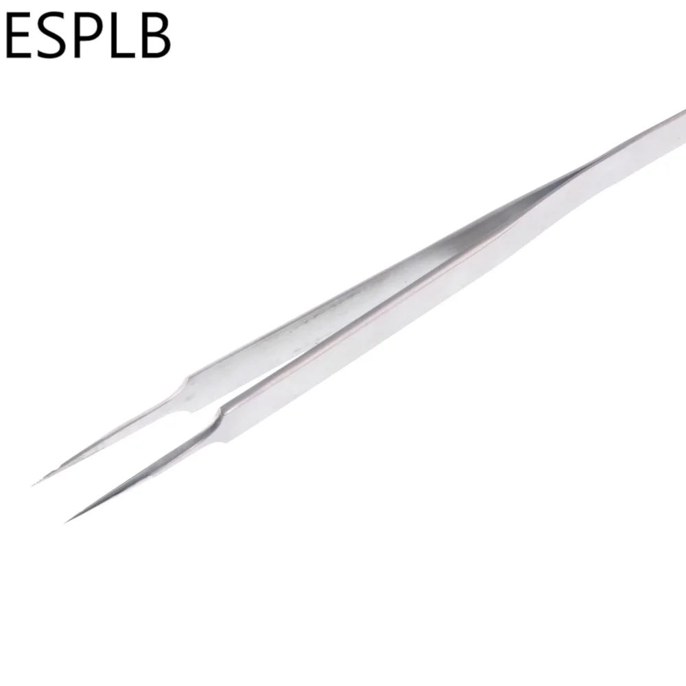 160 mm lange, hochpräzise Pinzette aus Edelstahl, gerade, gebogene, elektronische, spitze Pinzette für die Telefonreparatur – Detail 6