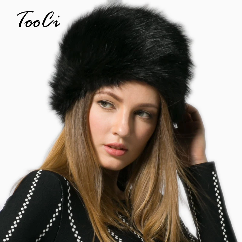 

Spring Winter Fashion Women's Hats Lady Fluff Cap Soft Warm Faux Fur Beanies Ear Protect Cute Casual Hat Headgear Headdress