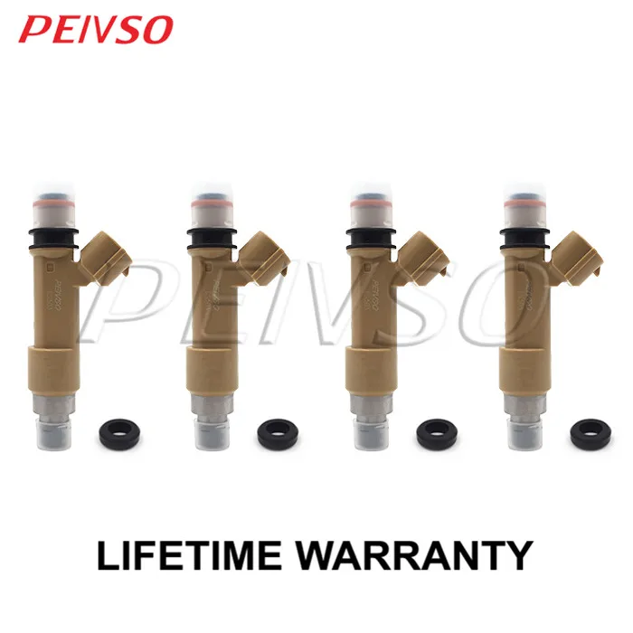 

PEIVSO 4pcs 23250-16150 23209-16150 Refit Fuel Injector For TOYOTA EU Corolla 1992 Carina 1992~1997 Avensis 1997~2000 1.6L 4AFE