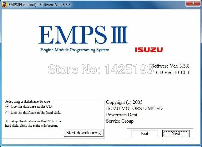 For Isuzu EMPS III [2014]