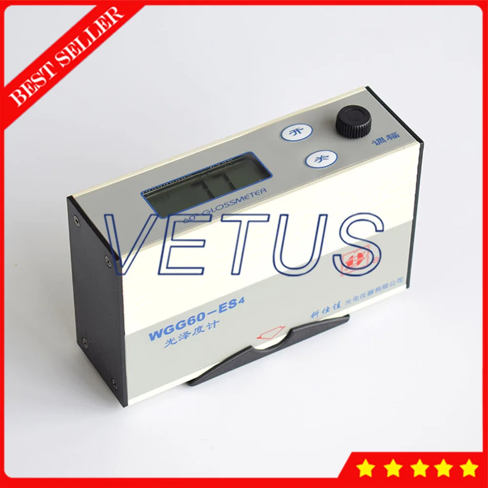 Gloss Meter Glossmeter WGG60-ES4 Single Angle 60 Degree 0-199Gu Surface Gloss Mesuring Instrument For Stone Marble Granite Polis