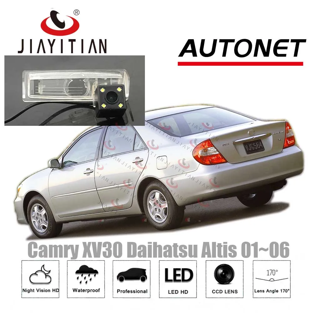 JIAYITIAN rear camera For Toyota Camry XV30 for Daihatsu Altis 2001~2006 /CCD/Night Vision/Backup Camera license plate camera