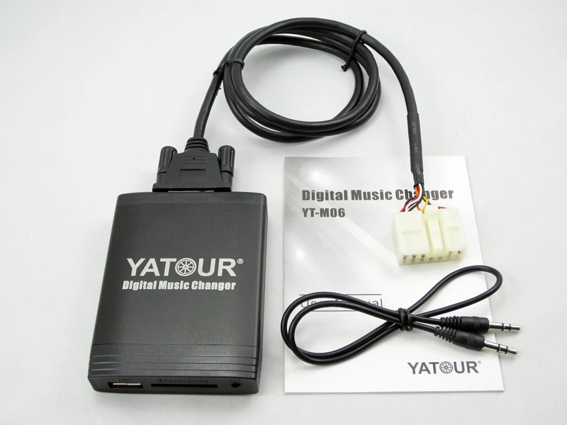 Yatour digital mp3 player M06(M06PRO) car radio USB SD AUX IN Kit for Toyota Lexus 5+7PIN