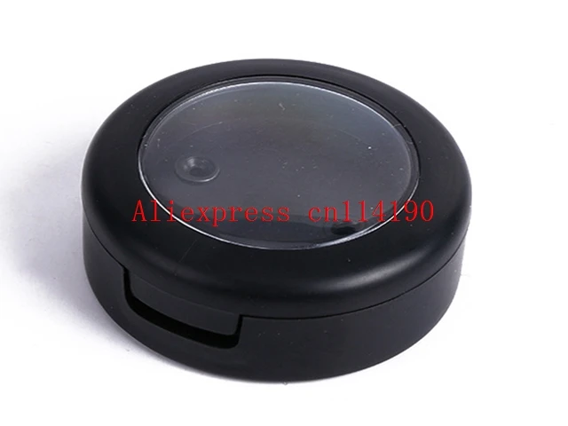 Wholesale 500pcs 10g empty eyeshadow case with black rim lid 10ml powder cosmetic jars for containg eye shadow,10g cosmetic case