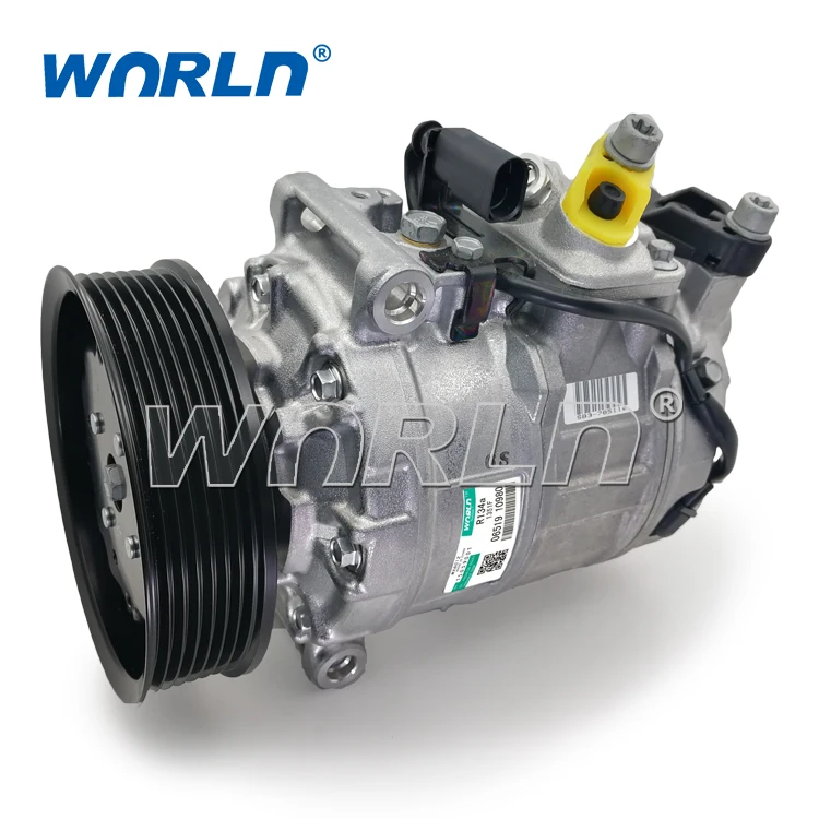 Auto AC Compressor for Audi A8/VOLKSWAGEN TOUAREG 4.2L FSI V8 TRANSPORTER 437100-5450/447190-7600/DCP32051/7L6820803E/7L6820803H