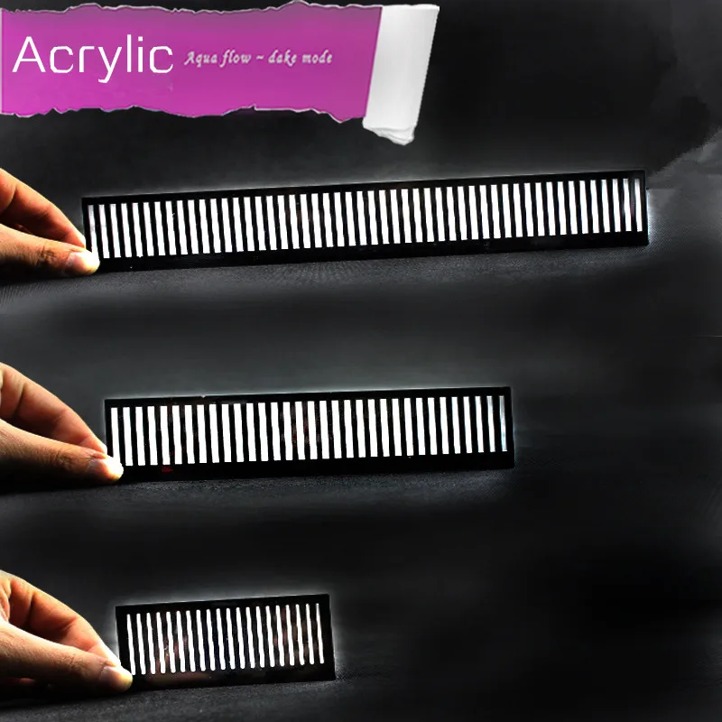 Removable Overflow combs. Fish tank over water board.The overflow tank is suitable for overflow acrylic fish comb filter