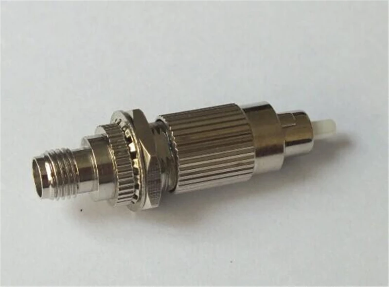 อะแดปเตอร์ไฮบริดไฟเบอร์ SMA-FC ตัวเชื่อมต่อไฟเบอร์ออปติกตัวเชื่อมต่อโลหะไฟเบอร์ออปติก smmm FTTH gratis ongkir elink 1ชิ้น