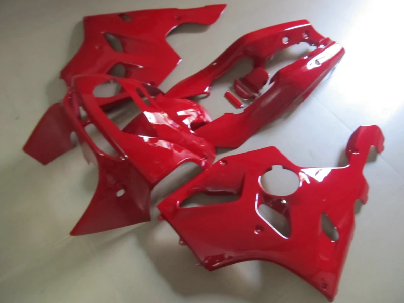 Top selling moto parts fairing kit for Kawasaki ZX6R 94 95 96 97 red fairings set ninja zx6r 1994-1997 OT21