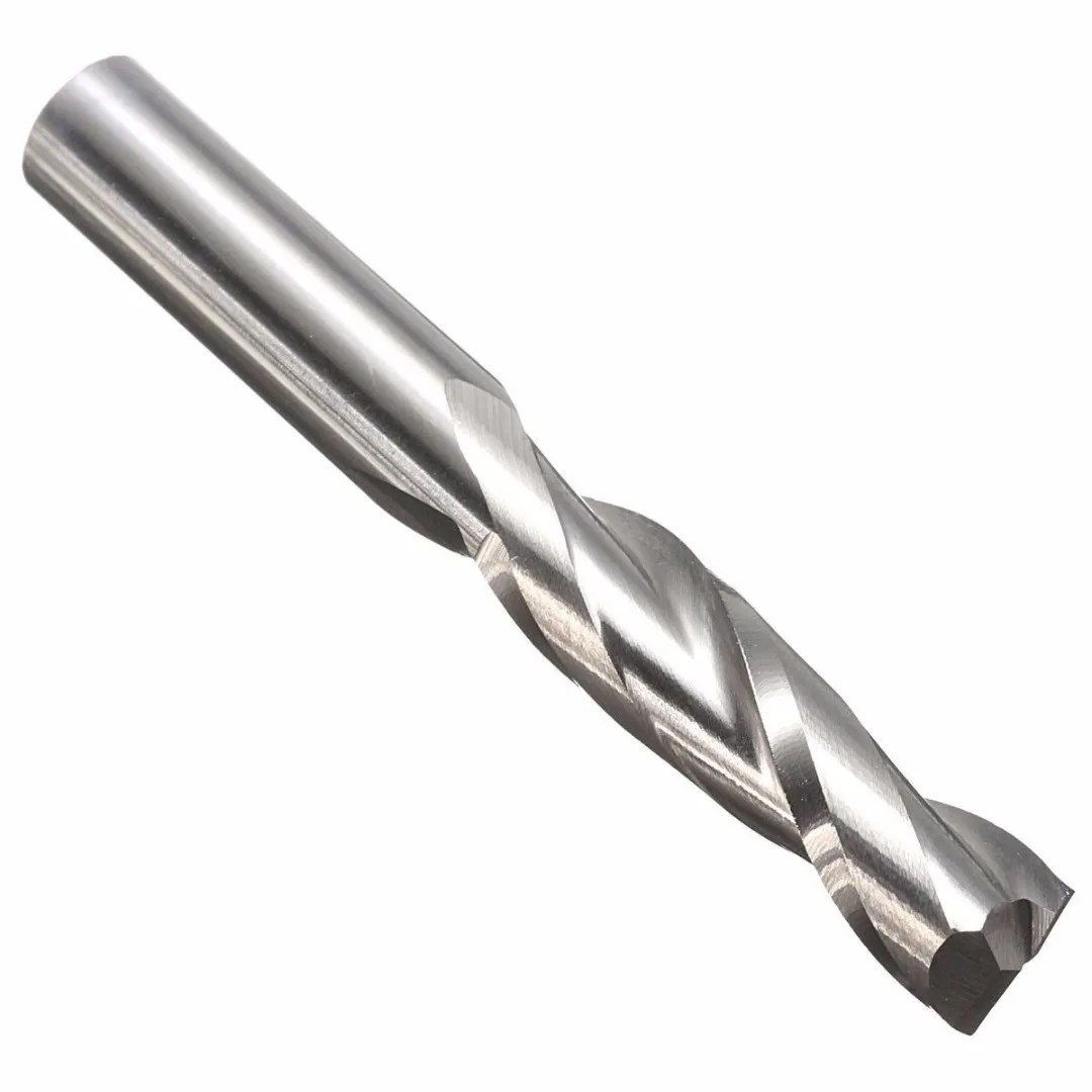 1 stücke 6*22mm Doppel Flöte Spirale Cutter CNC Router Bits Bohrer Für Holz Acryl PVC