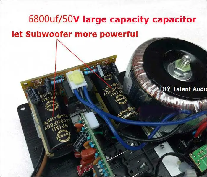 

Home active subwoofer power amplifier board 220V home subwoofer power board heavy bass pure bass power amplifier