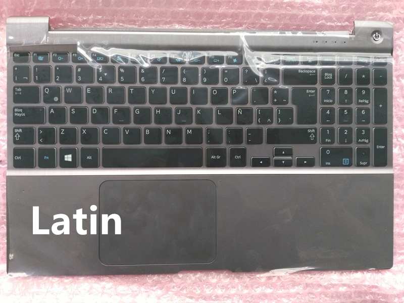 New laptop keyboard  with touchpad palmrest  for  SAMSUNG Series 7 700Z5B 700Z5A 15.6