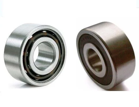 Gcr15 5207 ZZ = 3207 ZZ or 5207 2RS=3207 2RS Bearing (35x72x27mm) Axial Double Row Angular Contact Ball Bearings 1PC